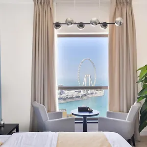  Apartment Luxury Jbr Shams - Full Sea View - Free 5* Resorts Access!